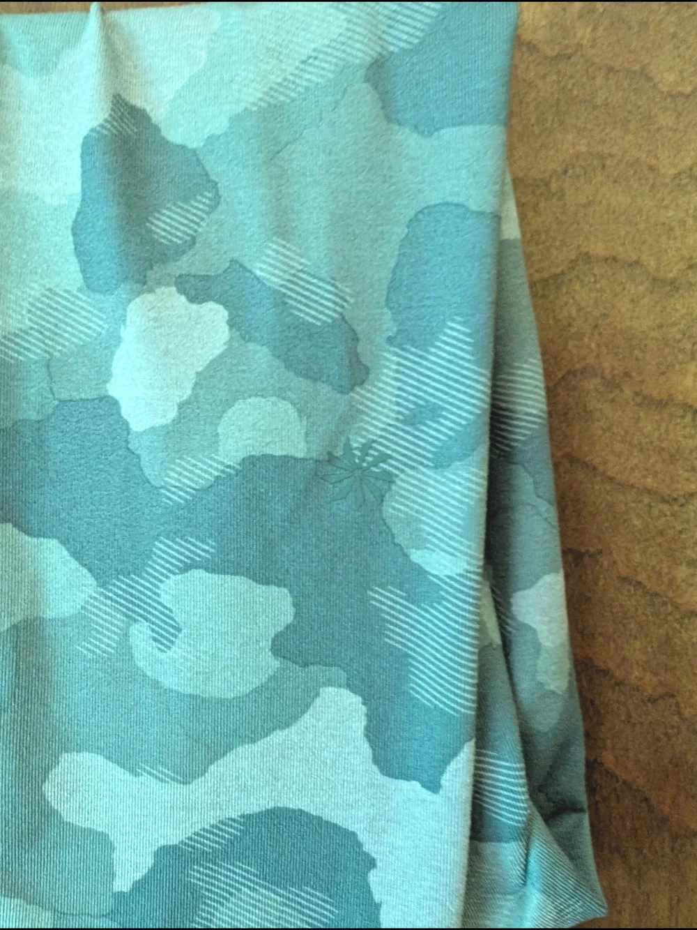 Athleta Girl Green Camo Chit Chat Leggings 8-10 M